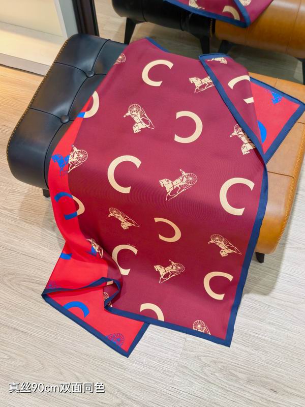 Celine silk scarf 90X90cm E06 (6)
