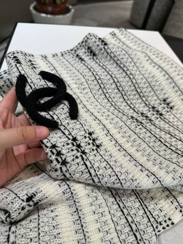 Chanel Scarf 30X185cm E15 (6)