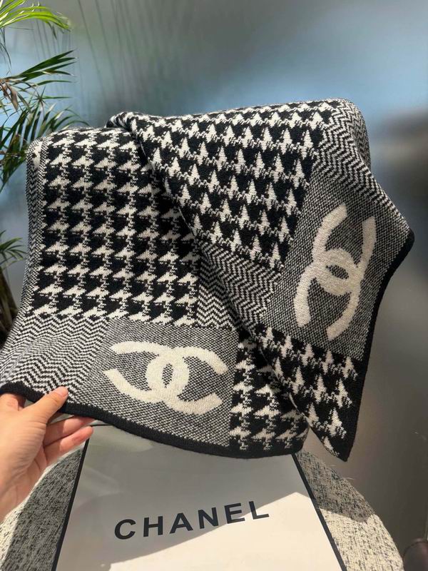 Chanel Scarf 38X190cm E14 (4)