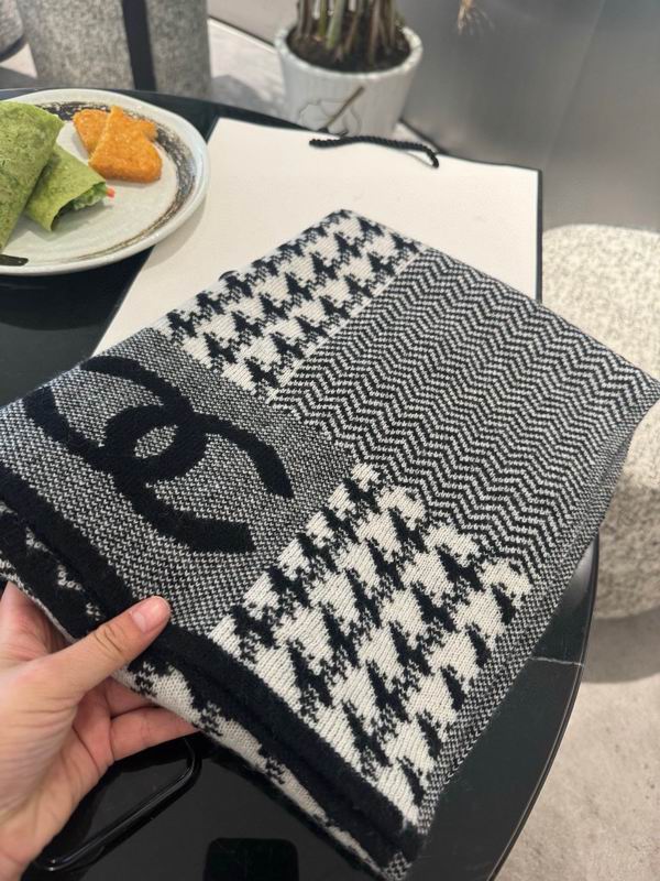 Chanel Scarf 38X190cm E14 (6)