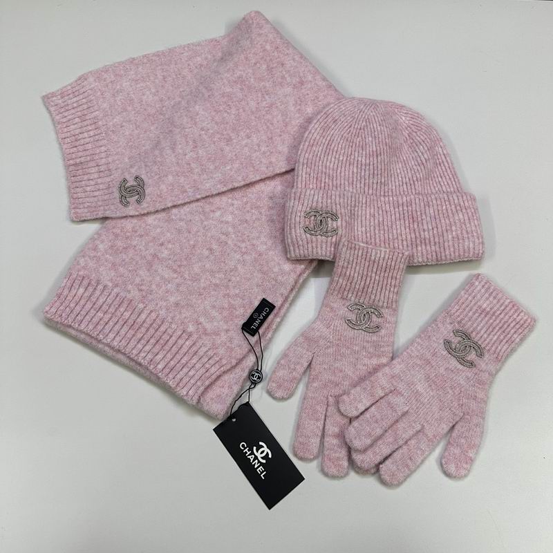 Chanel Scarf Hat Gloves hm (14)