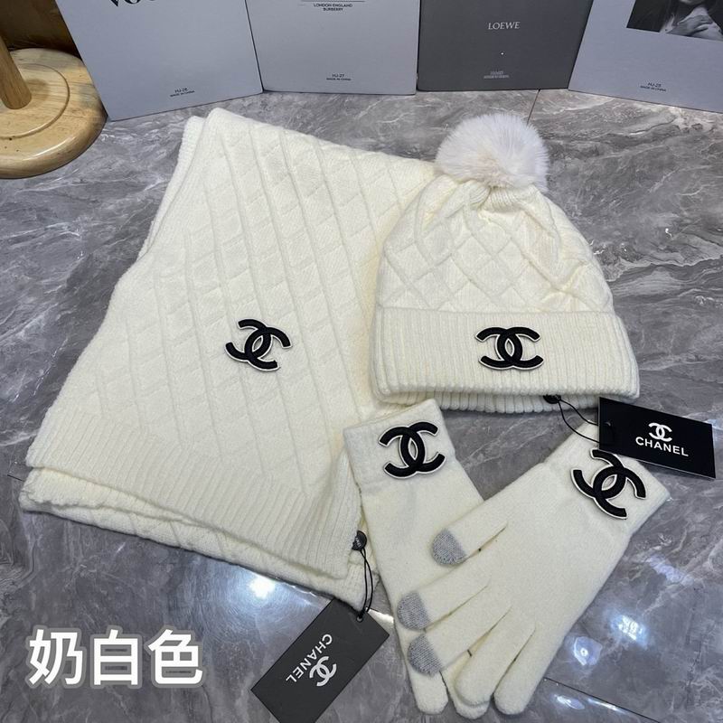 Chanel Scarf Hat Gloves hm (39)