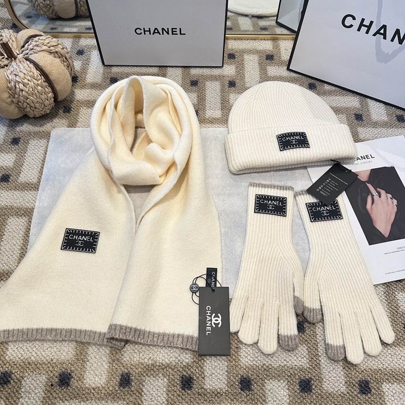 Chanel Scarf Hat Gloves hm (60)