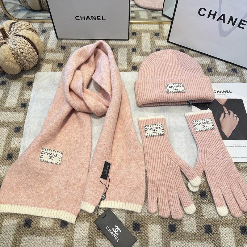 Chanel Scarf Hat Gloves hm (70)
