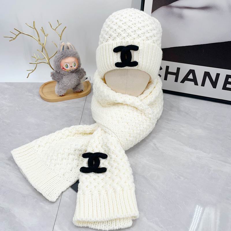 Chanel Scarf Hat dx (18)