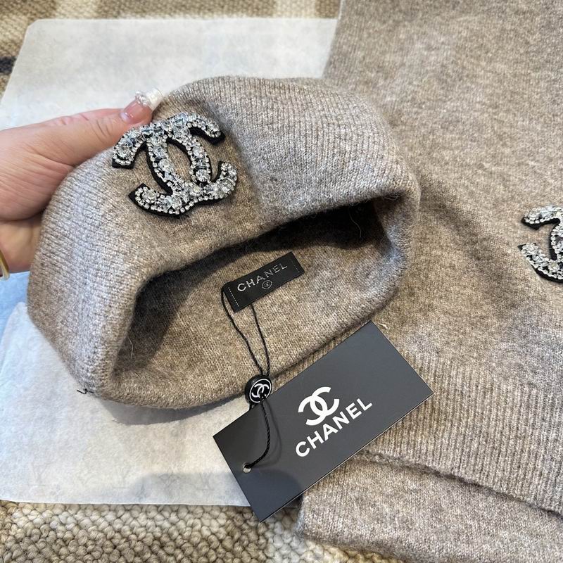 Chanel Scarf Hat gloves (31)