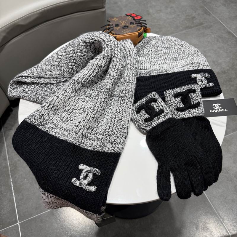 Chanel Scarf Hat gloves (43)