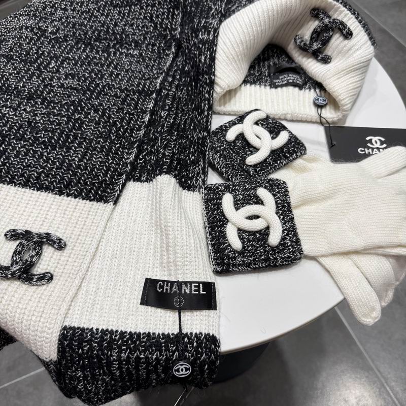 Chanel Scarf Hat gloves (47)