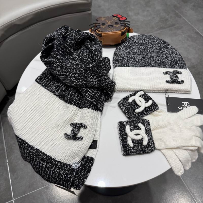 Chanel Scarf Hat gloves (50)