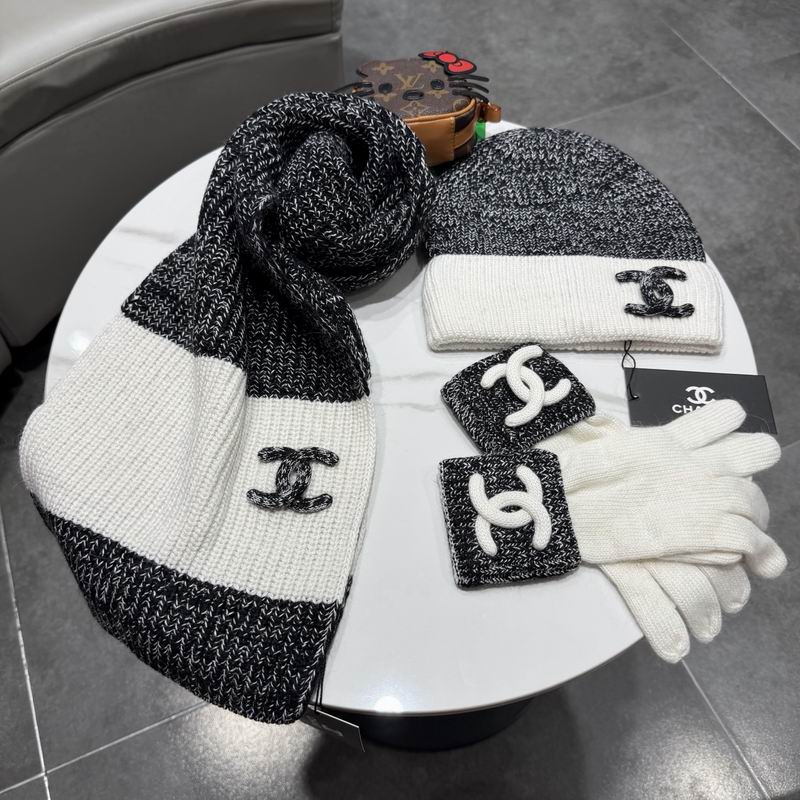 Chanel Scarf Hat gloves (53)