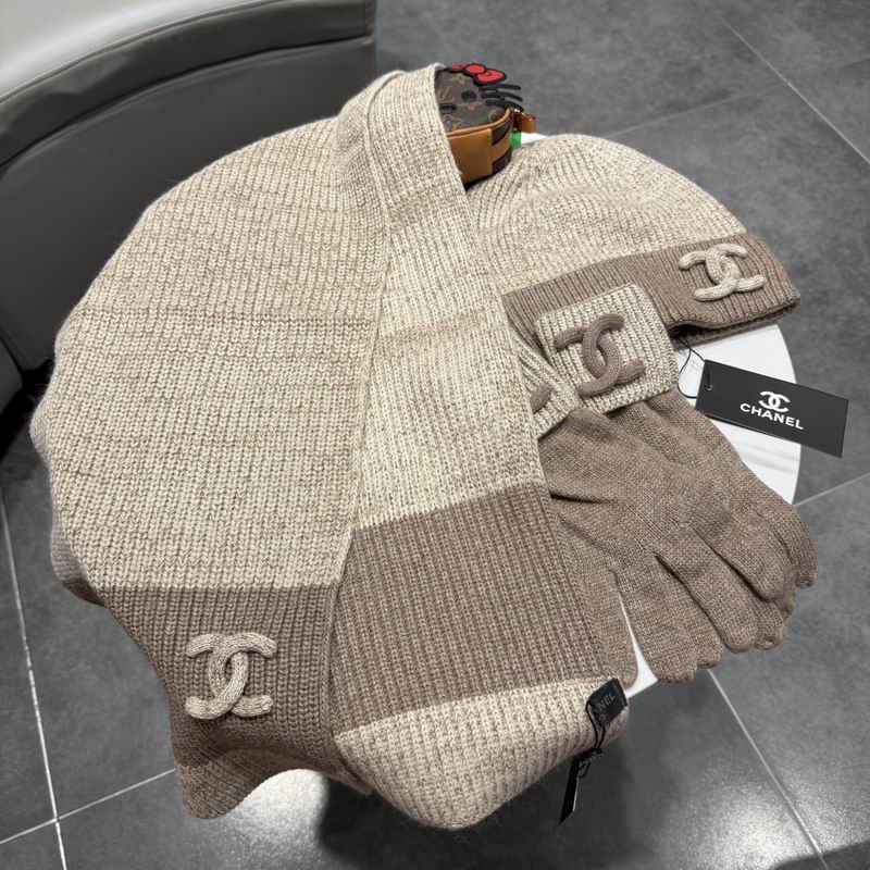 Chanel Scarf Hat gloves (57)
