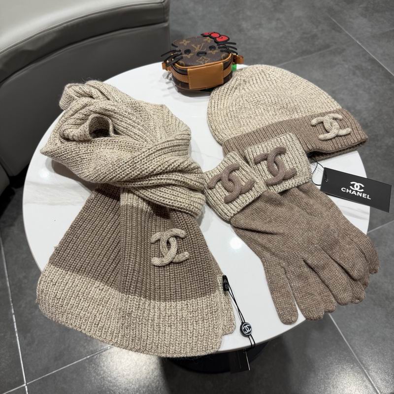 Chanel Scarf Hat gloves (59)