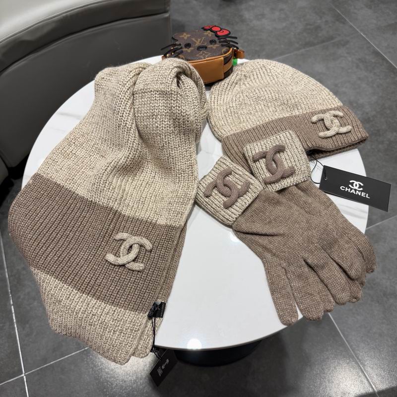 Chanel Scarf Hat gloves (61)