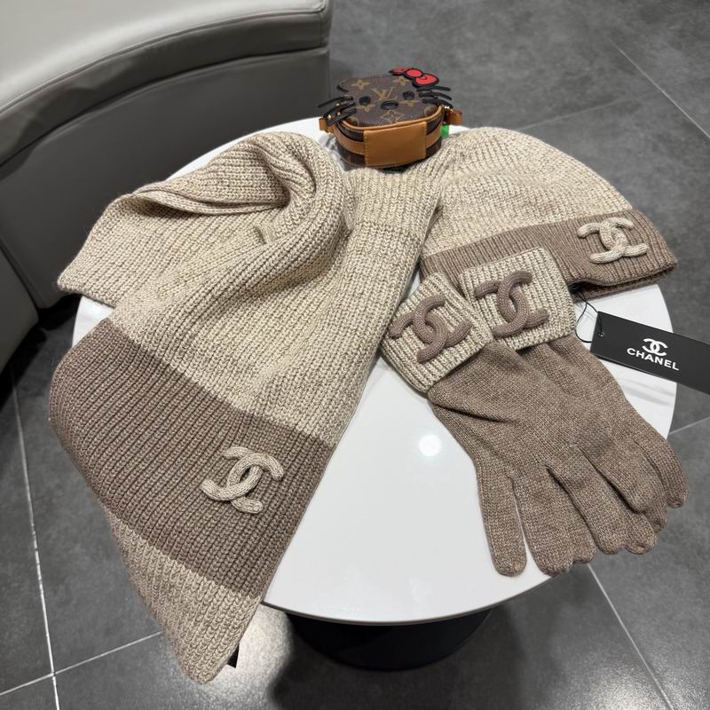 Chanel Scarf Hat gloves (62)