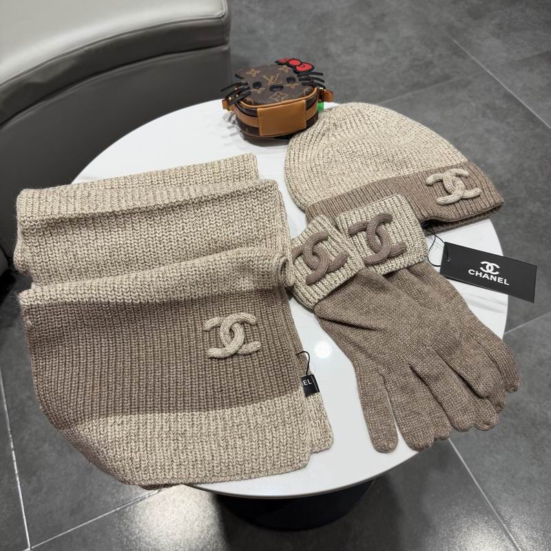 Chanel Scarf Hat gloves (63)