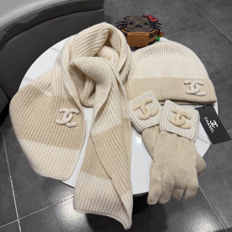 Chanel Scarf Hat gloves (66)
