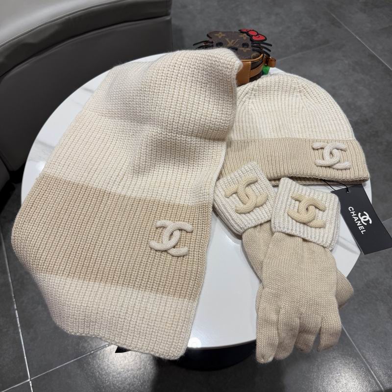 Chanel Scarf Hat gloves (68)