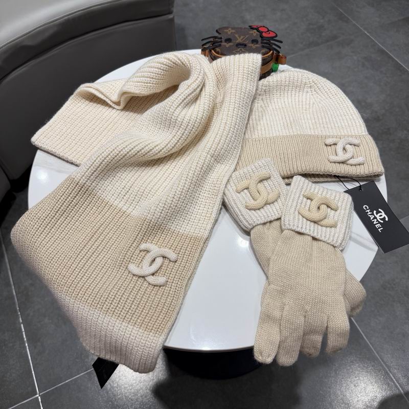 Chanel Scarf Hat gloves (71)