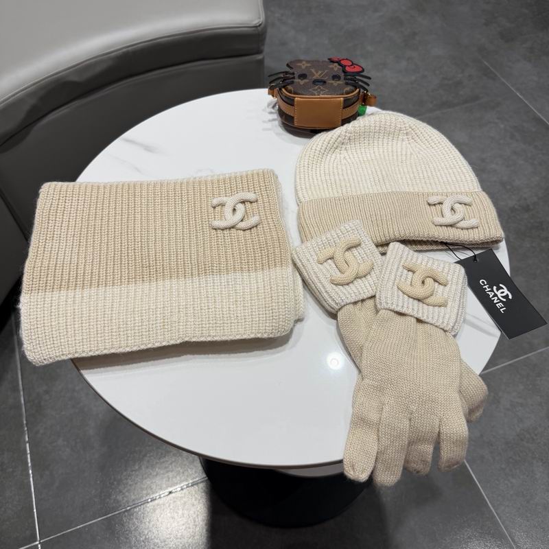 Chanel Scarf Hat gloves (73)