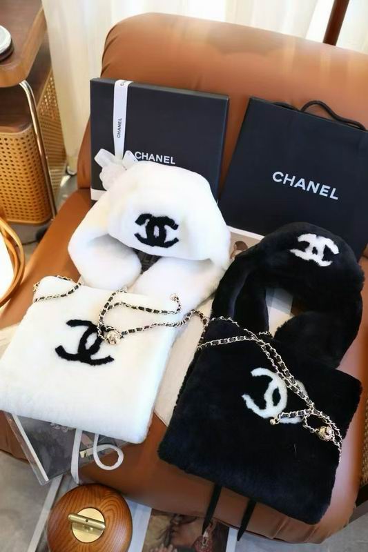 Chanel Scarf earmuff dx (49)
