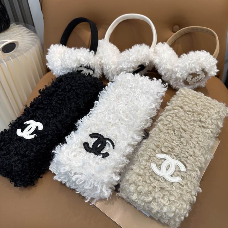 Chanel scarf earmuff dx (28)