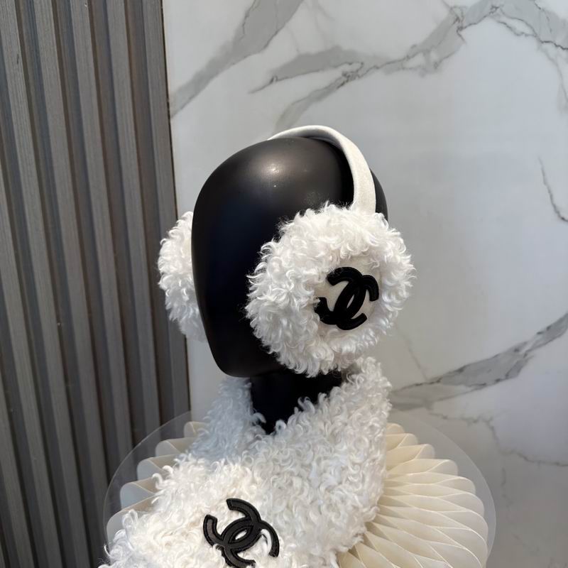 Chanel scarf earmuff dx (29)