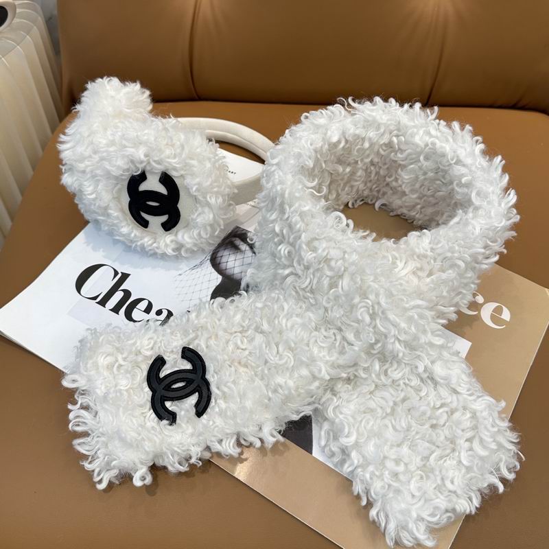 Chanel scarf earmuff dx (30)