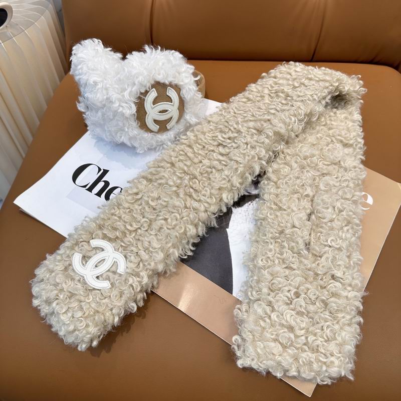 Chanel scarf earmuff dx (38)