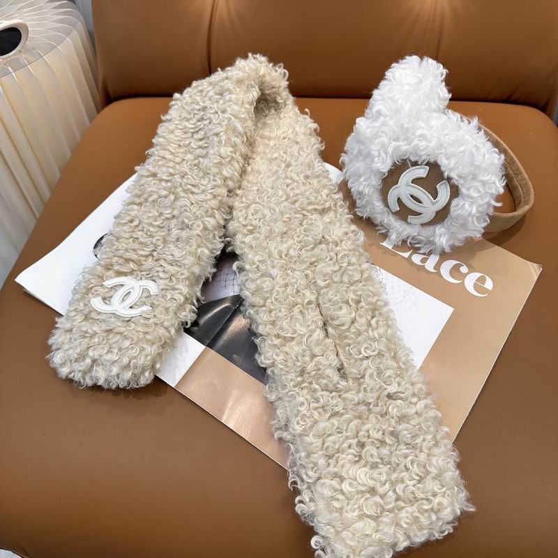 Chanel scarf earmuff dx (39)