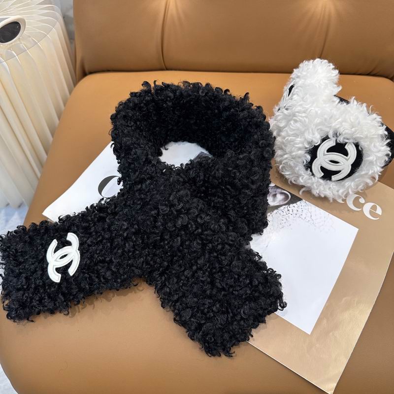 Chanel scarf earmuff dx (44)