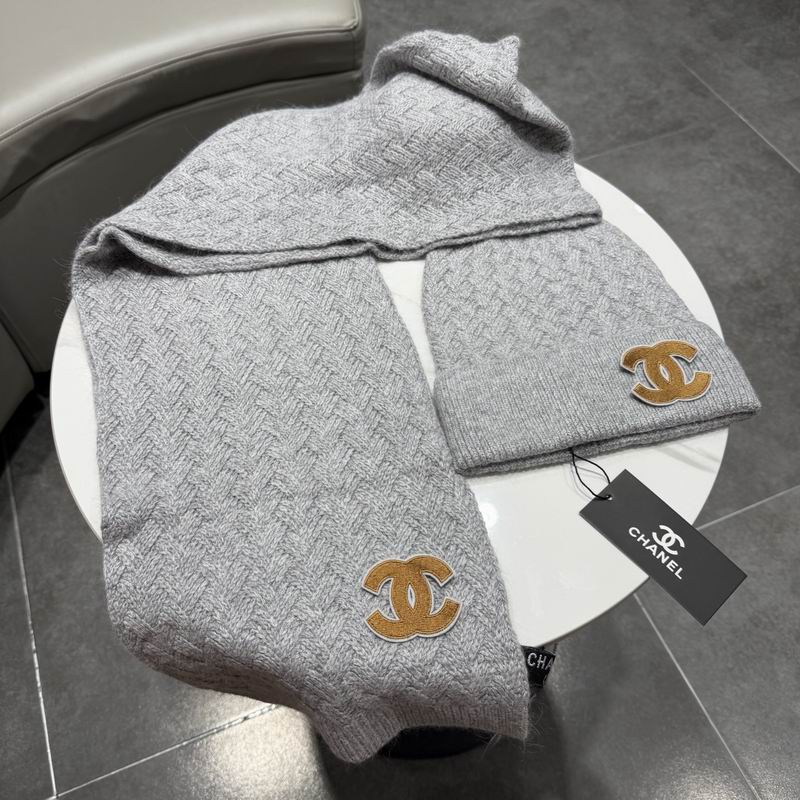 Chanel scarf hat (101)