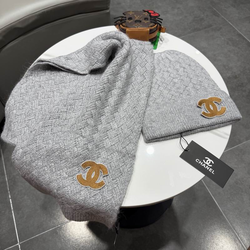 Chanel scarf hat (102)