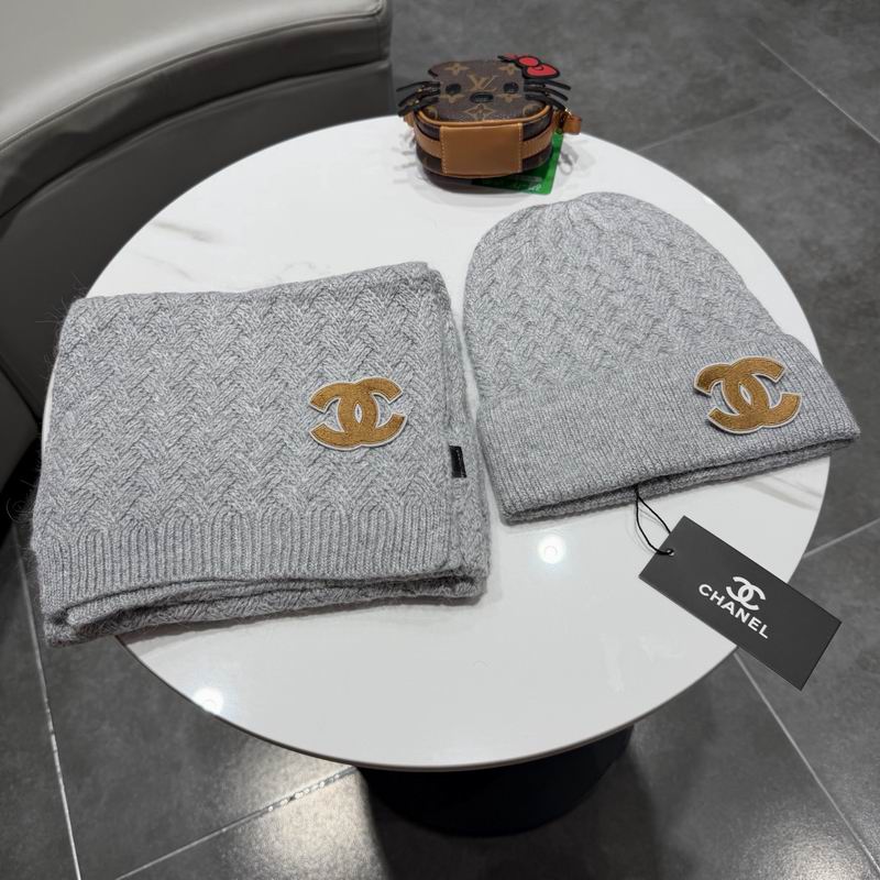 Chanel scarf hat (104)