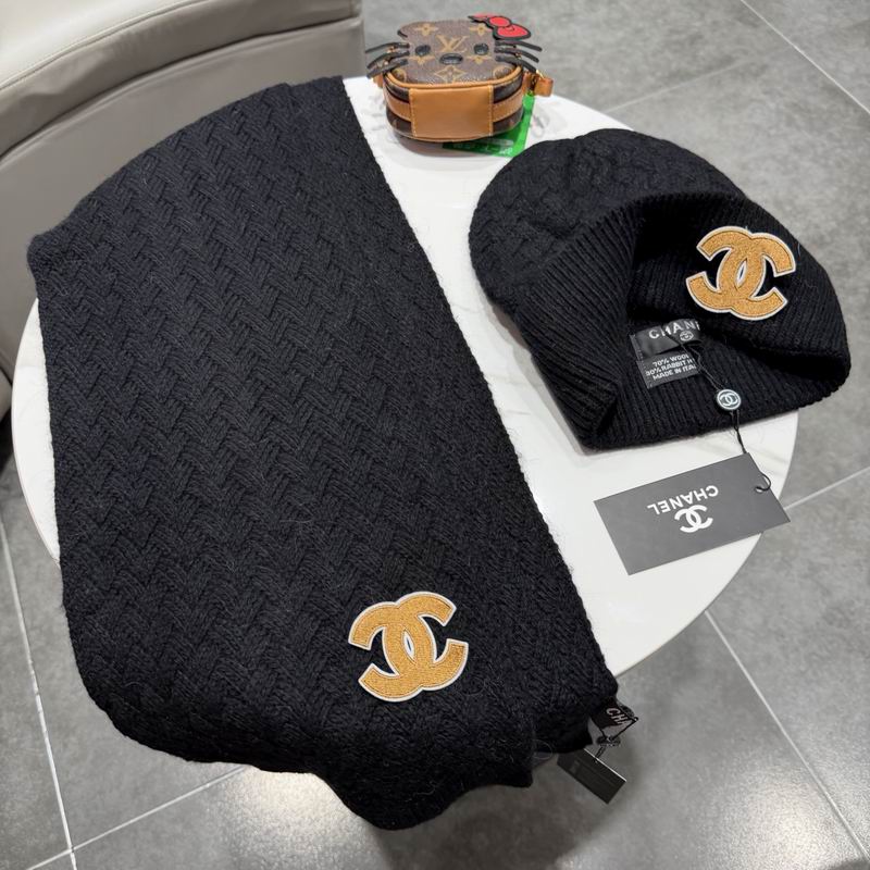 Chanel scarf hat (105)