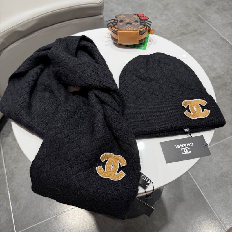 Chanel scarf hat (107)
