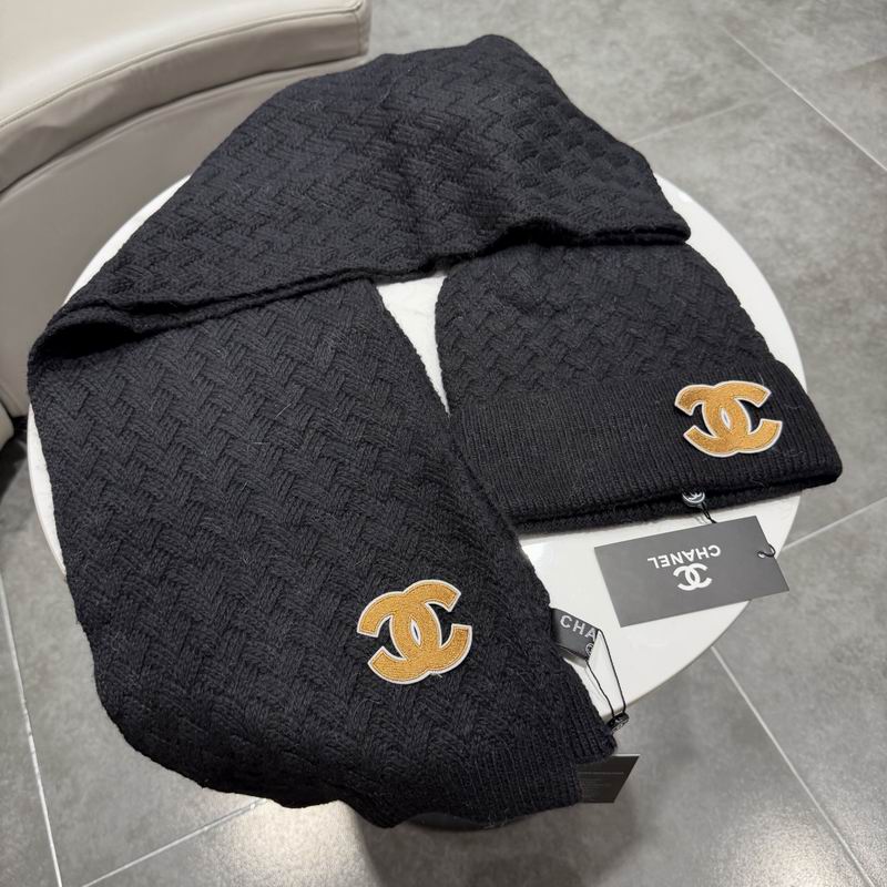 Chanel scarf hat (110)