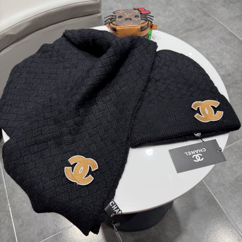 Chanel scarf hat (111)