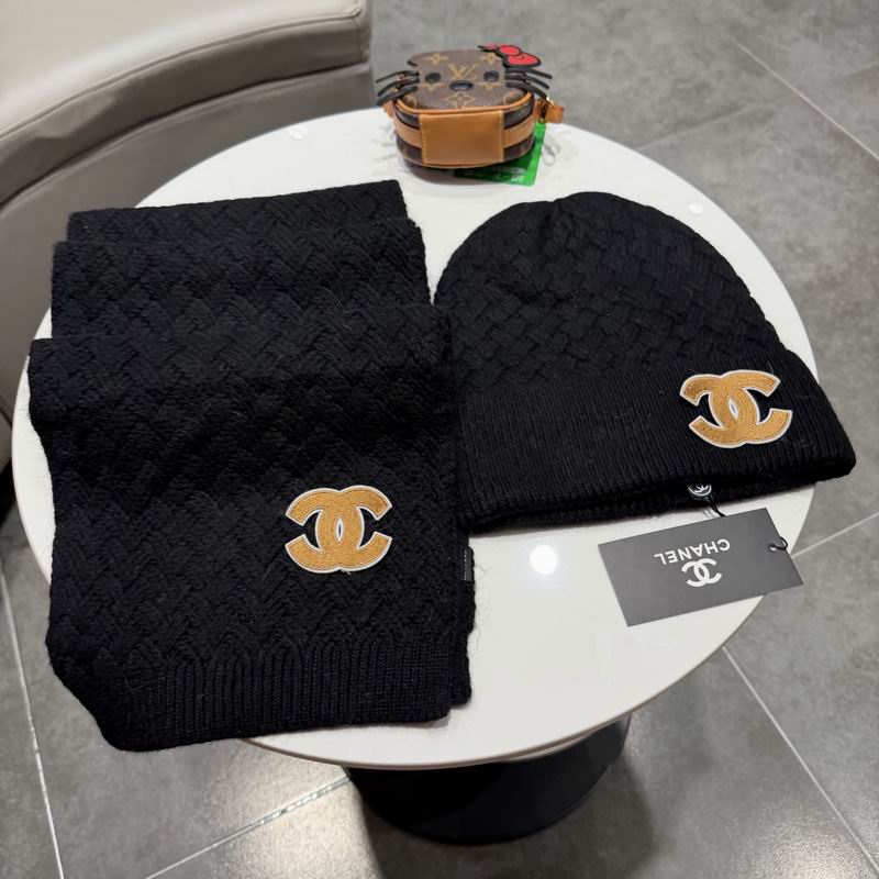 Chanel scarf hat (112)