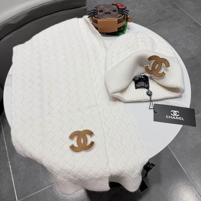Chanel scarf hat (114)