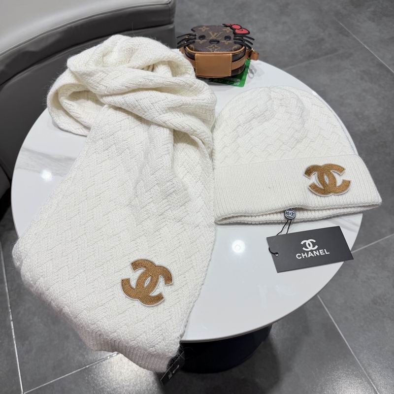 Chanel scarf hat (116)