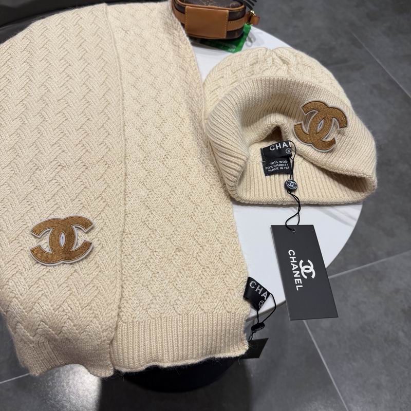 Chanel scarf hat (123)