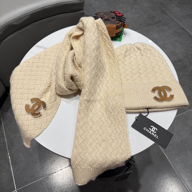 Chanel scarf hat (125)