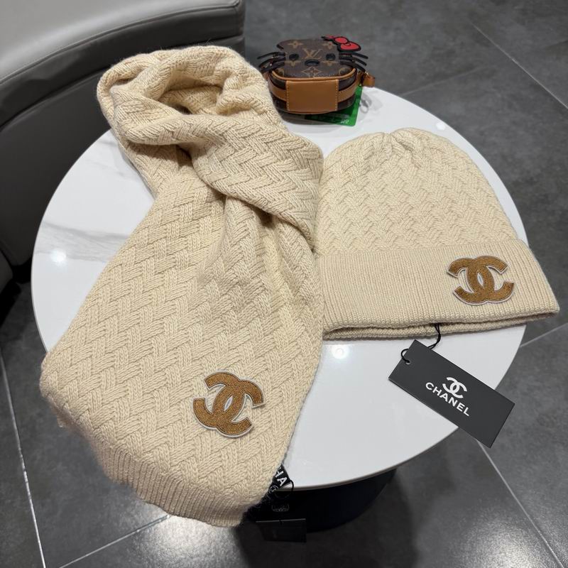 Chanel scarf hat (126)