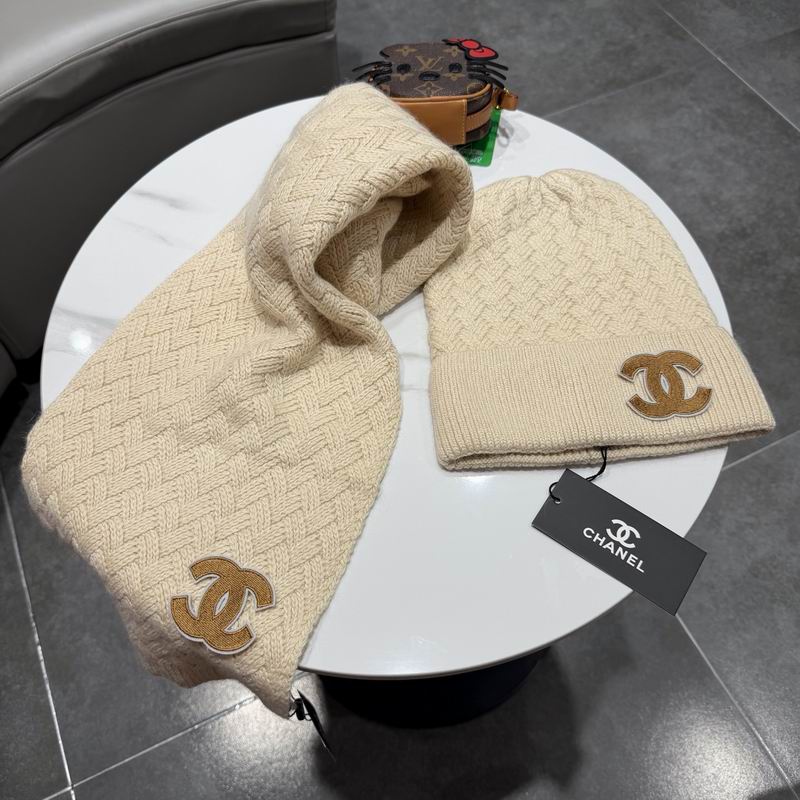 Chanel scarf hat (128)