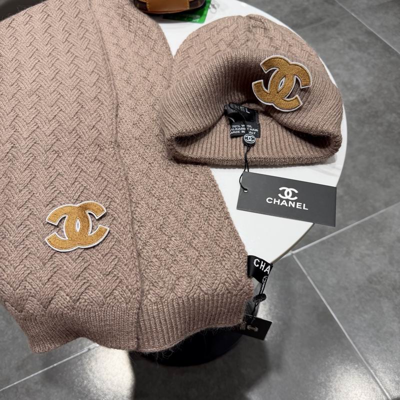 Chanel scarf hat (132)