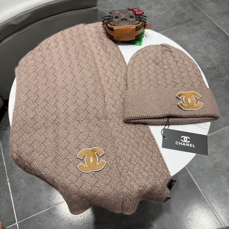 Chanel scarf hat (133)