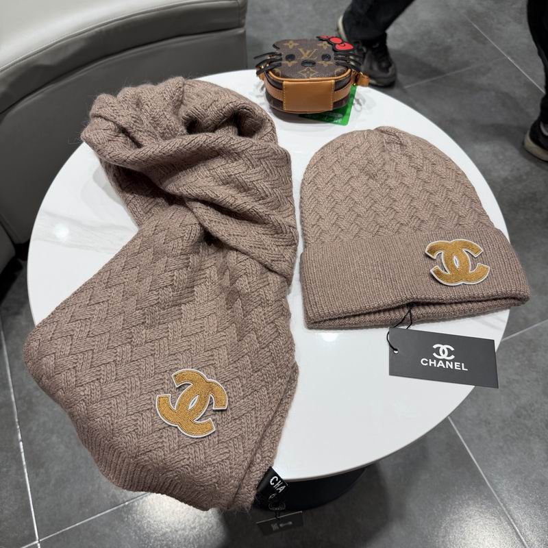 Chanel scarf hat (135)
