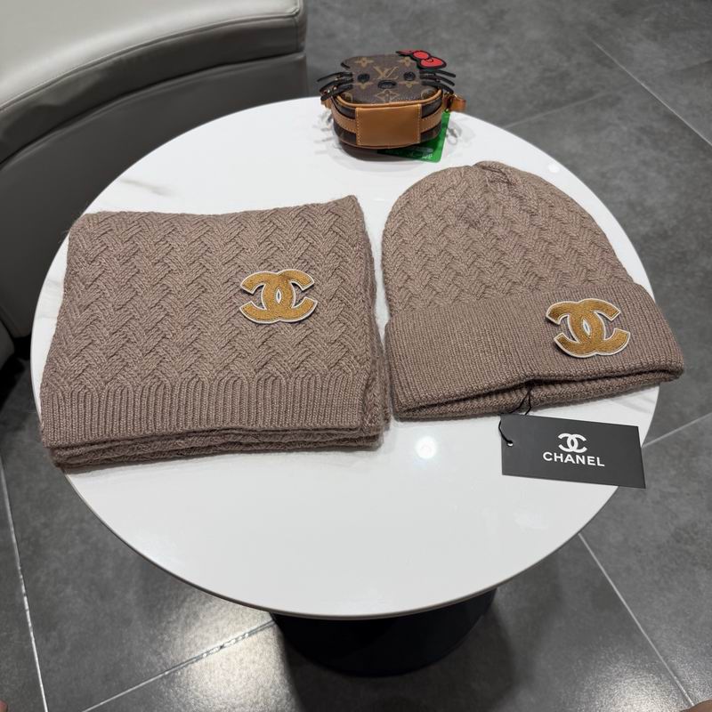 Chanel scarf hat (140)