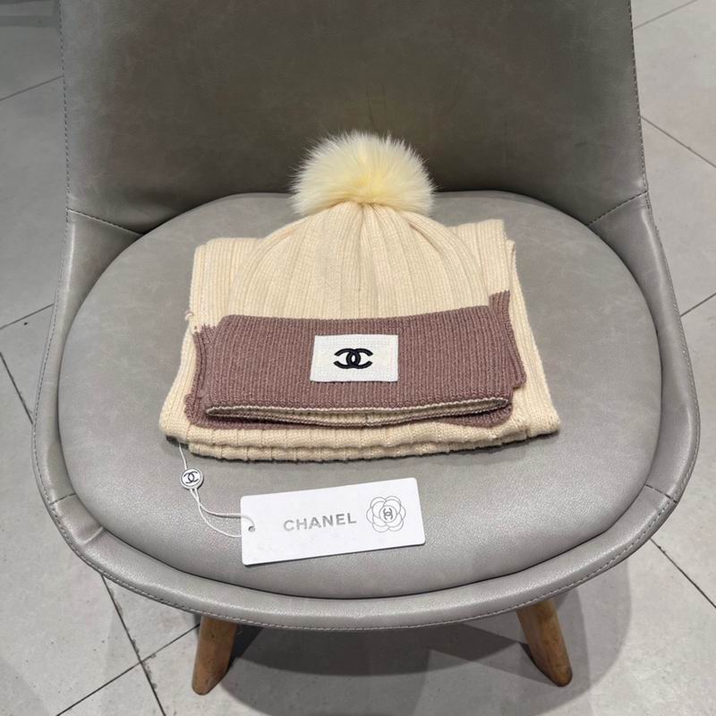 Chanel scarf hat (143)