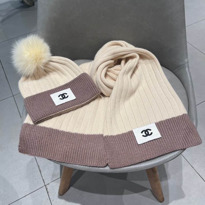 Chanel scarf hat (148)